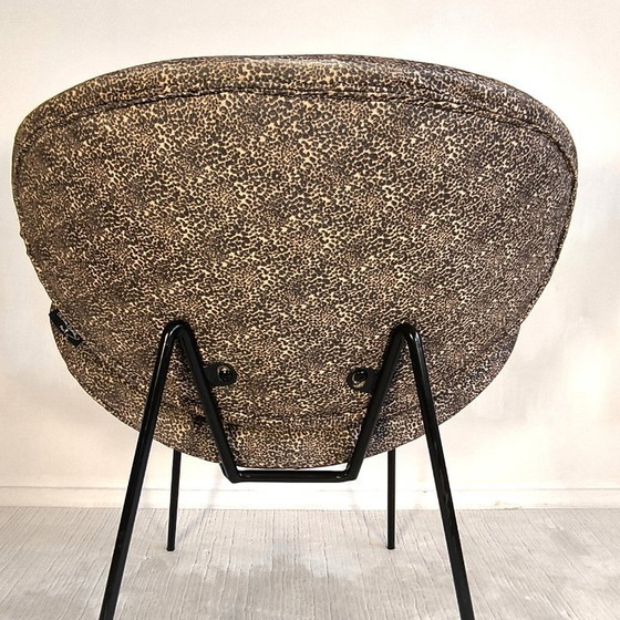 Image 1 of ✨🔸 Chaise design Cristina Cordula – Velours léopard – Édition Tati – Collector rare années 2000 🔸✨