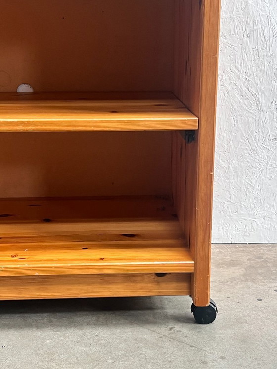 Image 1 of Vintage Audio Furniture, Cabinet, Pin, Pull-out Leaf, 1970's / 1980's