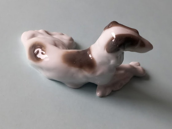 Image 1 of Metzler&Ortloff Vintage Porcelain Dog