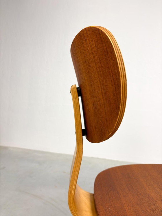 Image 1 of Set Pastoe SB02 Dining Room Chairs by Cees Braakman