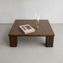 Brutalistischer Couchtisch, Rolf Middelboe und Gorm Lindum, 1970er Jahre für Tranekaer
