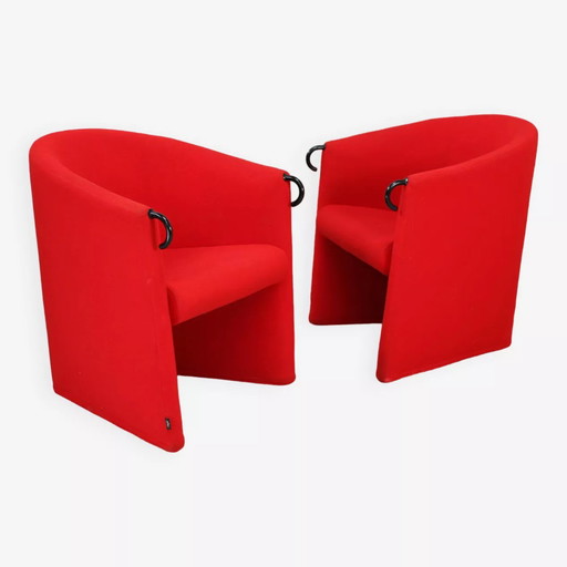 2x Arflex Sessel Rot