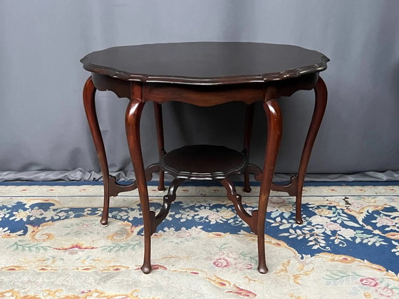 Table basse de style victorien. Acajou. Angleterre. XIXe siècle. – Tables basses, Wood (photo 5 of 6)
