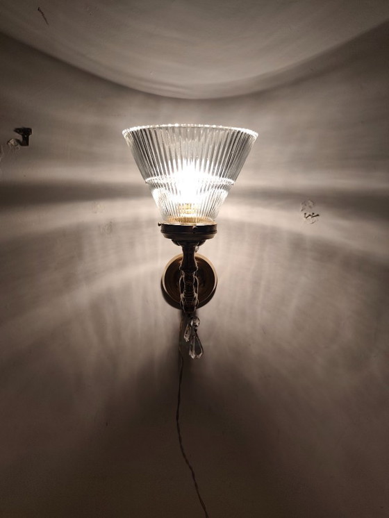 Image 1 of Bronce wall sconce. Spain, 1960s.