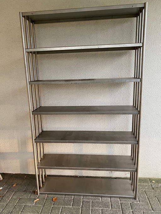 Bellissimo schedario in acciaio di Instaal