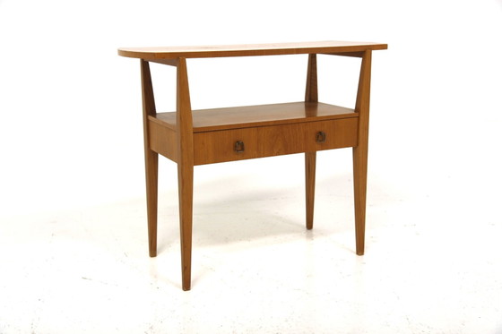 Table de Chevet en Orme, Suède, 1940, Tables de nuit (photo 2 sur 6)