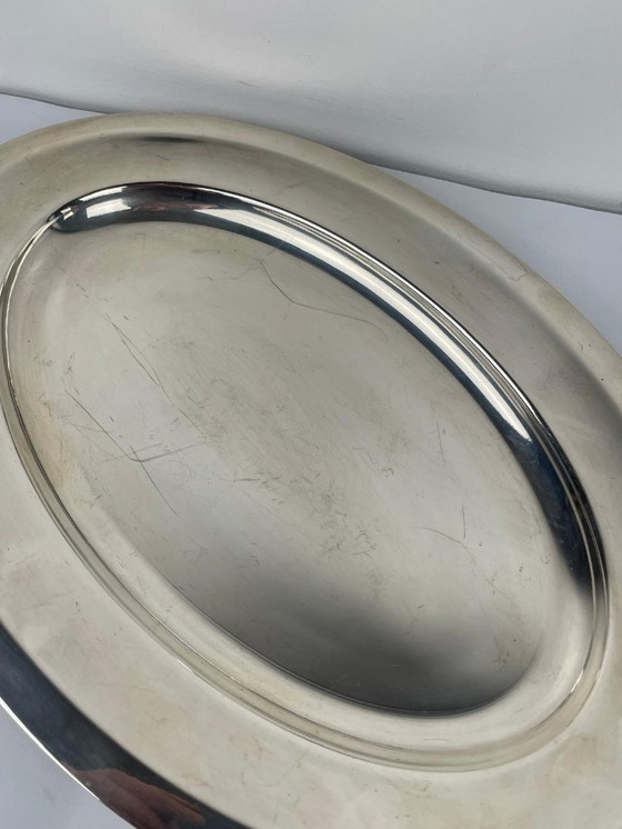 Image 1 of Christofle versilberte Servierplatte