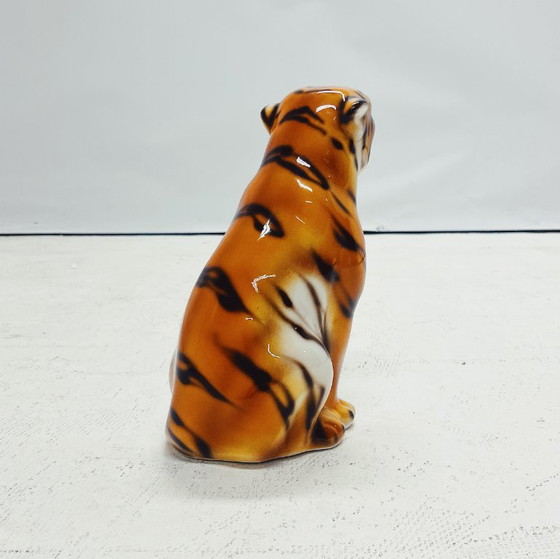 Tijger Beeld Keramiek – Ceramiche Boxer, Decoratieve objecten (photo 4 of 6)