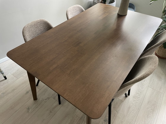 Esstisch Dunkles Holz – Esstische, Mdf (photo 9 of 9)