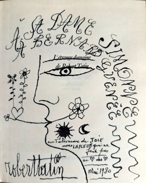 Het vreemde domein van Robert Tatin — Uitzonderlijk exemplaar met gesigneerde inscriptie en familieherkomst. – giclee prints