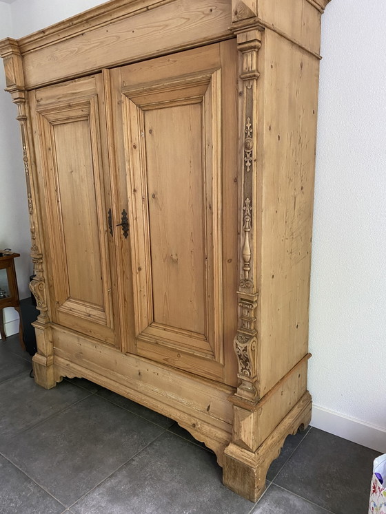 Image 1 of Antique Gründerzeit cupboard ca. 1880