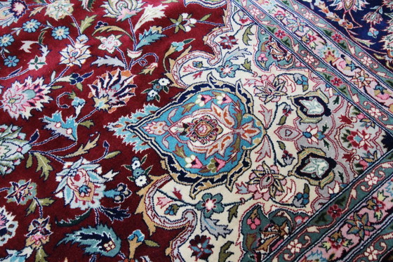 Image 1 of Diseño original chino antiguo de Isfahán anudado a mano, 300 x 240 cm, en excelente estado