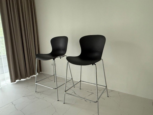 2x Fritz Hansen bar stool