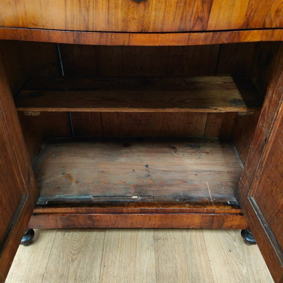 Image 1 of Antiker Schrank, Flurschrank, Kommode, Nussbaumfurnier