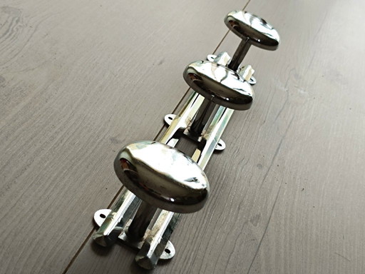 Verchroomde metalen jashaak
