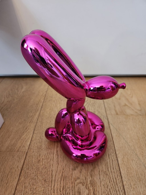 Éditions Studio (After Jeff Koons) - Balloon Rabbit (Magenta) - Edition 206 / 999