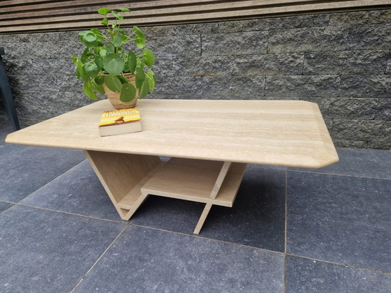 Travertine Coffee Table 1960s (photo 9 of 9)