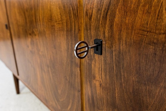 Image 1 of Credenza vintage in noce di Lfm, Polonia, anni '70