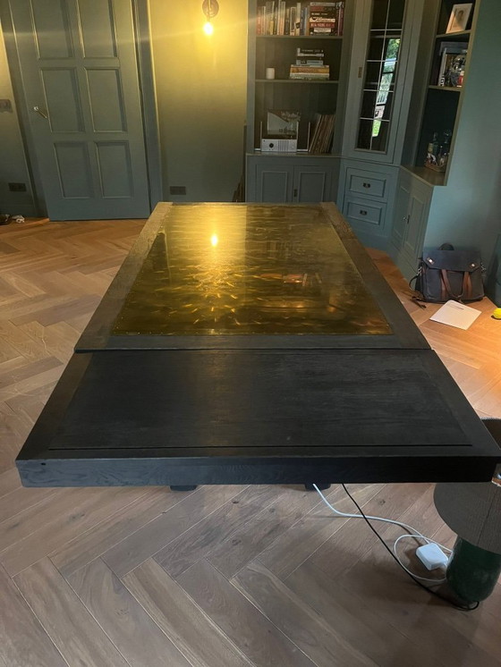 Image 1 of Scrivania brutalista di Piet Jonker 160x95xH76