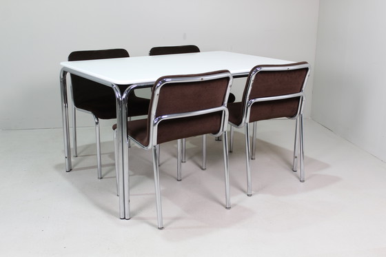 Image 1 of Vintage Design Eetkamerstoelen - TECTA Jaren '70