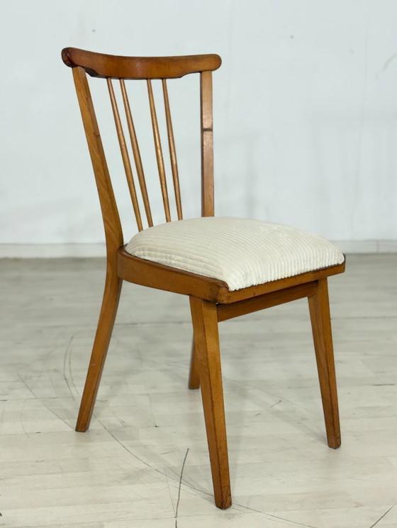 Image 1 of 4x Mid-Century Chairs / Dining Chairs / Kitchen Chairs – Vintage 1960s