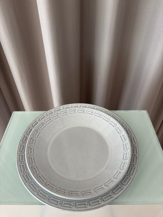 Set di 4 piatti fondi vintage in gres Ceramano Germania | Stile moderno di metà secolo – Stoviglie, Ceramic (photo 3 of 10)