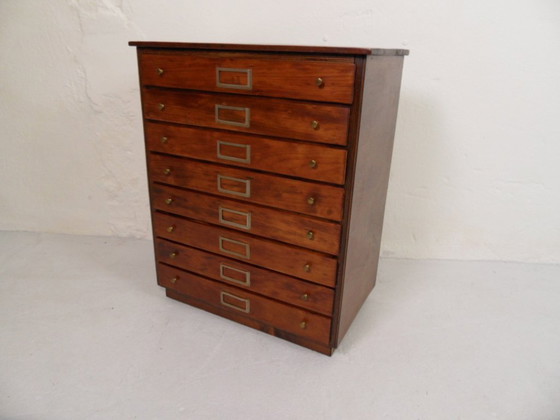 Image 1 of Vintage ladekastje van horlogemaker