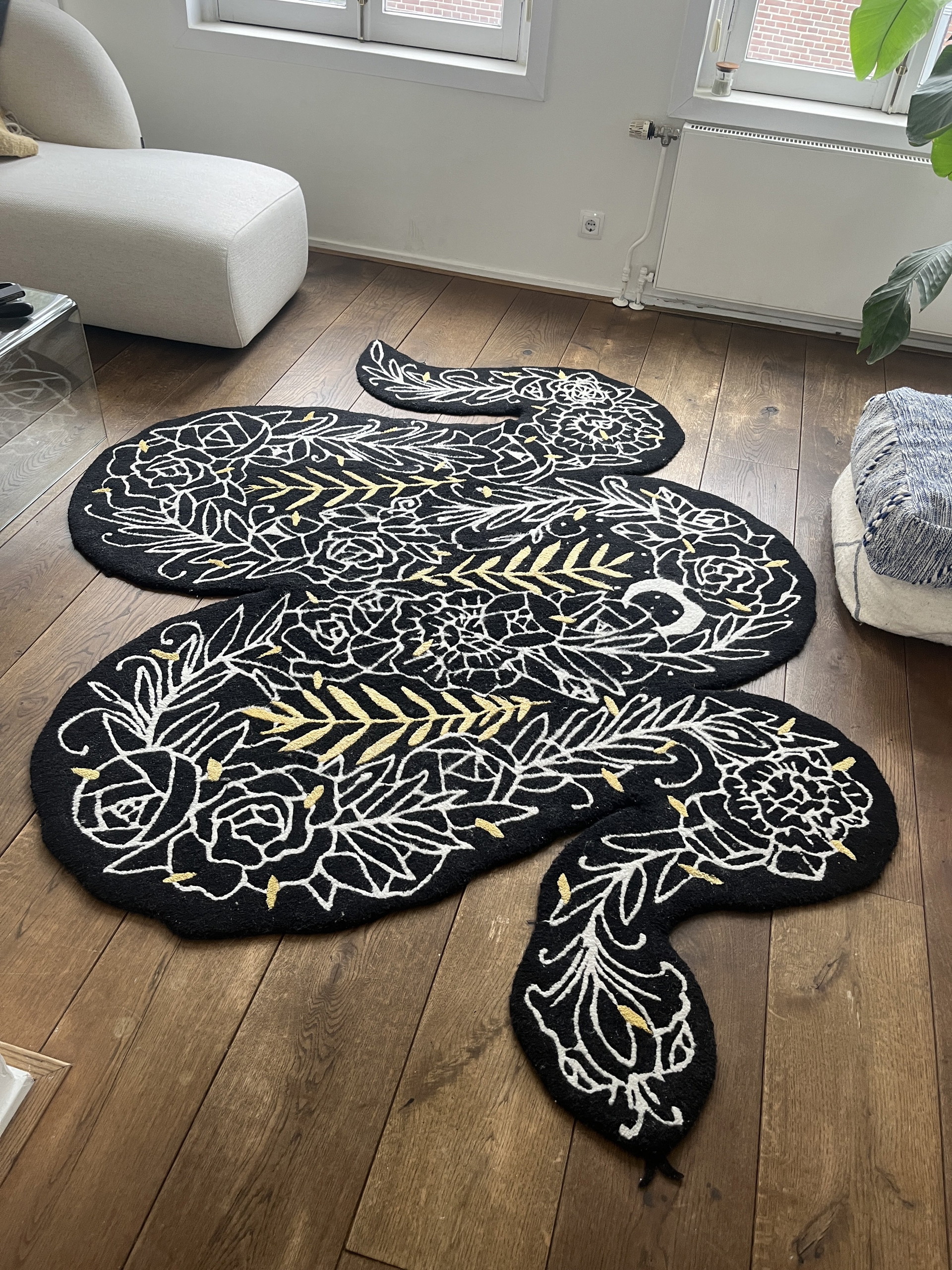 Ikea art event x Supakitch snake rug | €395 | Whoppah