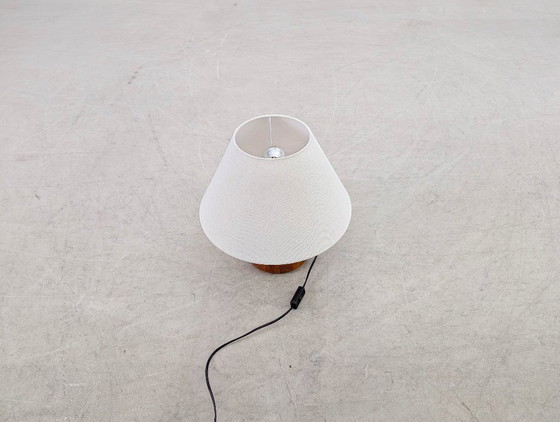 Image 1 of Midcentury teak table lamp Domus Danish Design 1960s table lamp