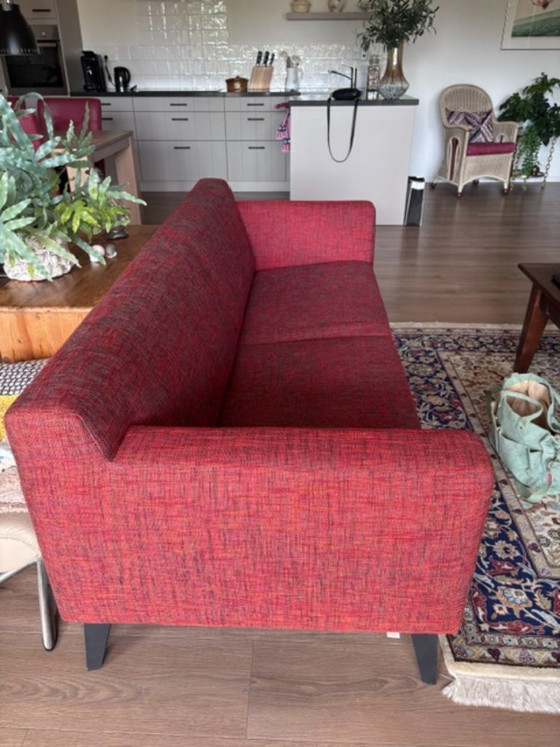 Prachtig Leolux Bankstel – Banken, Textile, Wood (photo 3 of 5)