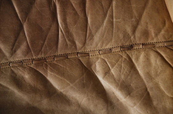 Image 1 of Vintage Mid-Century German Modern Leather Swivel Chairs by Carl Straub, 1950s, Set of 2