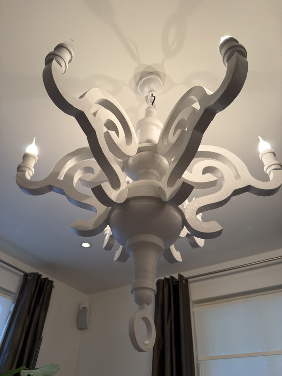 Image 1 of 2x moooj lampen paper chandelier 105-80