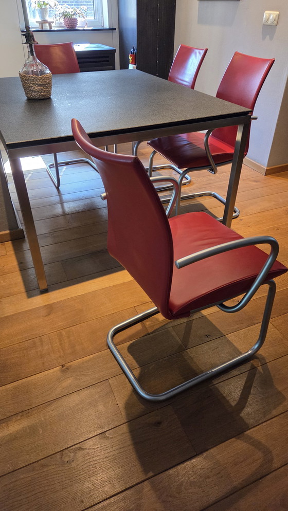 Image 1 of Dining room table and chairs