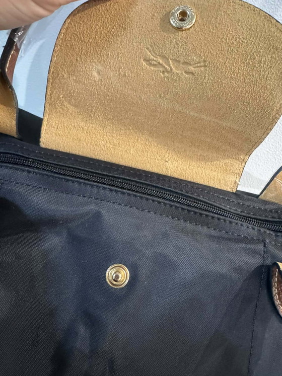 Image 1 of Bolso Longchamp Le Pliage, talla L, negro.