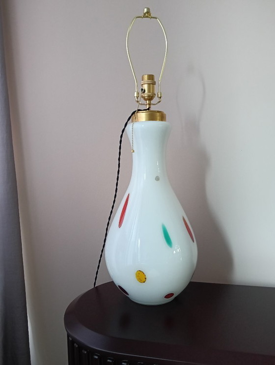 Image 1 of Dino Martens lamp for Aureliano Toso including shade