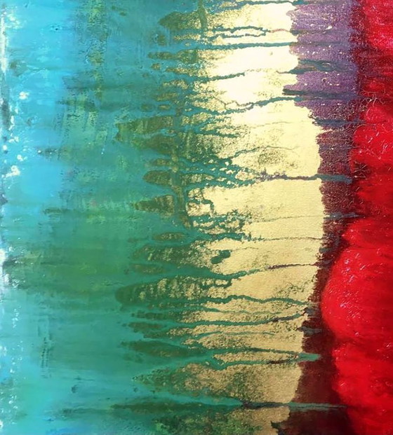 Image 1 of Original Acrylic Painting Abstract Expressionism Excitation