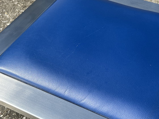 Image 1 of Sedia dal design unico realizzata in acciaio inossidabile, acciaio inossidabile, acciaio spazzolato