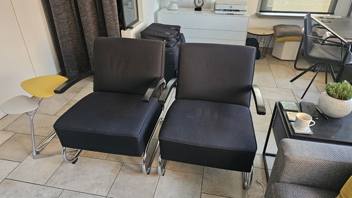 2 fauteuils Thonet S411