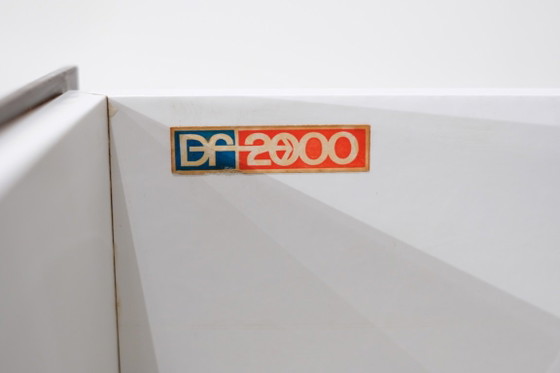 Bureau "DF2000" conçu par Raymond Loewy pour Doubinsky Frères, France 1960s. – Bureaux, Metal (photo 20 of 20)