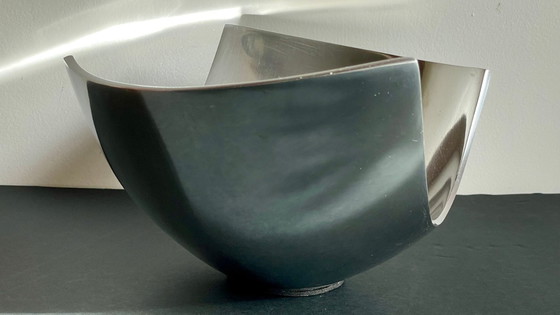 Image 1 of COUPE à Fruits Métal Poli VINTAGE