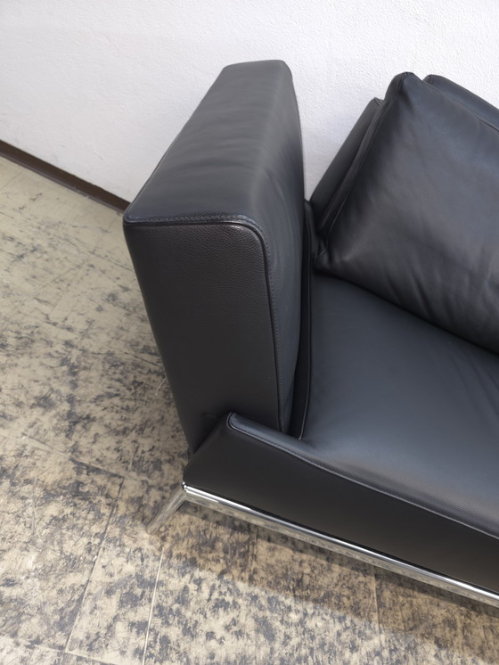 Image 1 of Canapé design trois places FSM Easy, canapé en cuir, canapé design Top