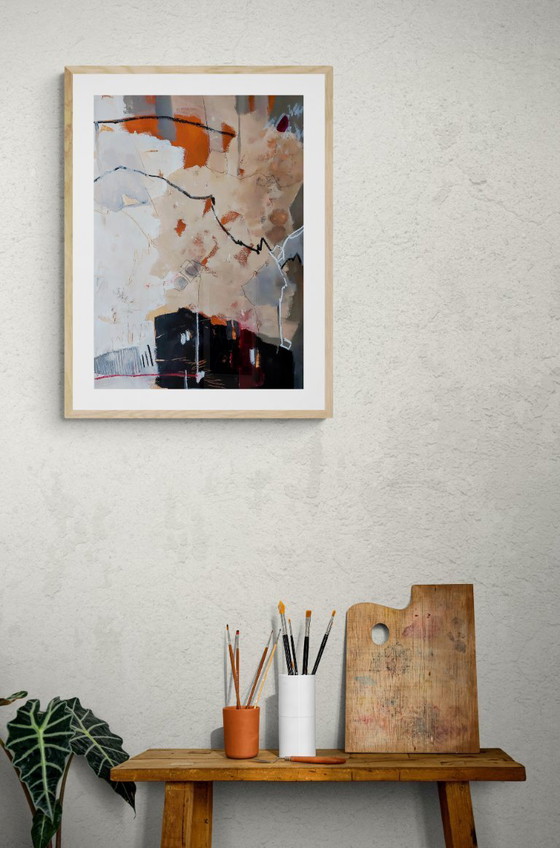 Image 1 of Gemälde – Das Haus niederbrennen