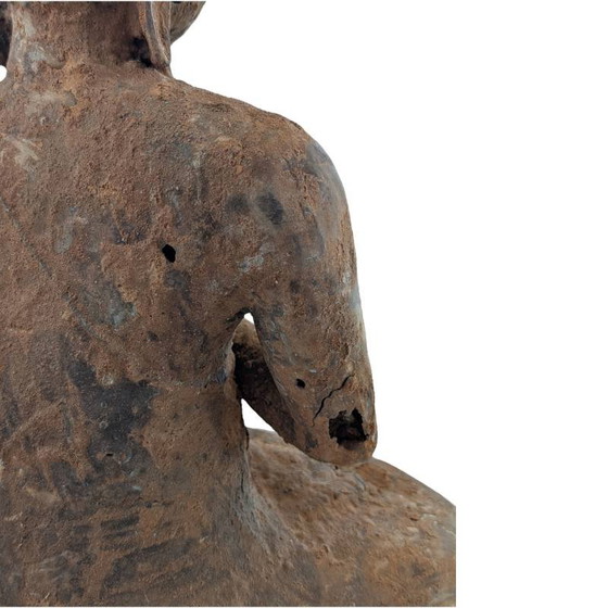 Antique bronze Buddha statue – Burma, 17th-18th century – Sculpture (photo 10 of 16)