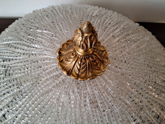 Image 1 of Beautiful vintage German ceiling lamp, Hollywood Regency style j60/70