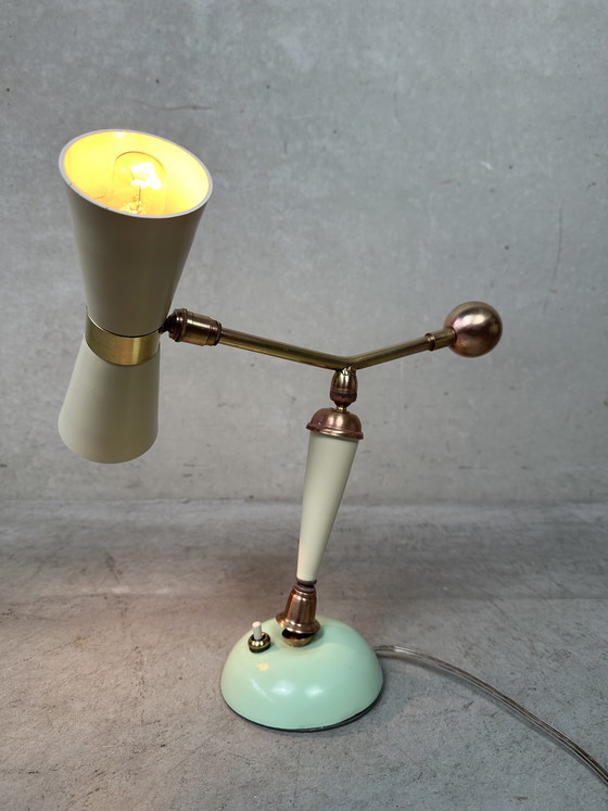 Image 1 of Vintage diabolo tafellamp