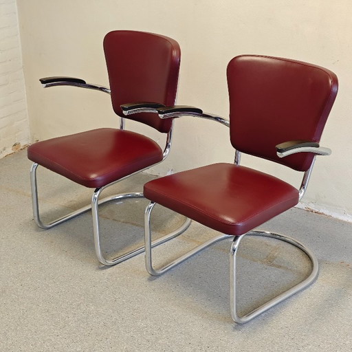 Sillones vintage Paul Schuitemat Fana