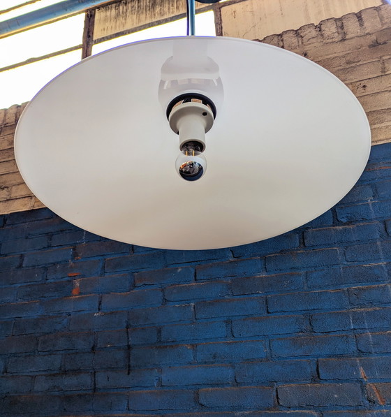 Image 1 of Lampe de poche vintage en plexiglas / Zwart Metaal, Spaceage