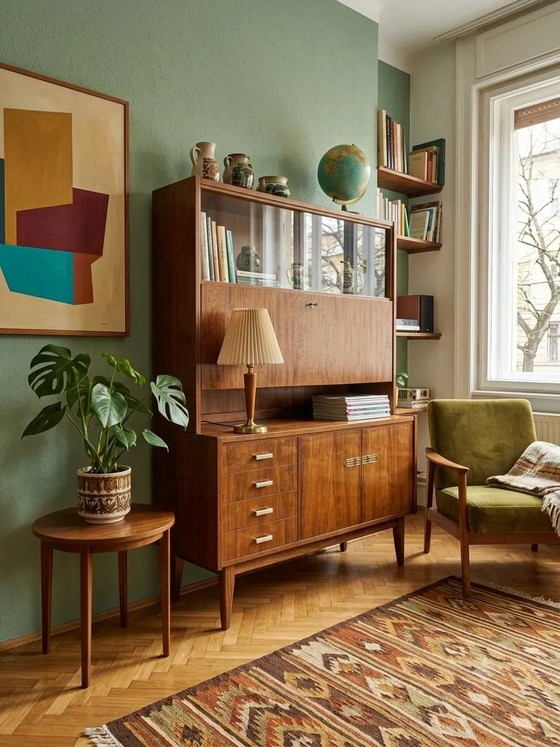 Credenza Mid-Century restaurata / Credenze ungherese moderna / Mobile bar – Legno, Scandinavian (photo 6 of 6)