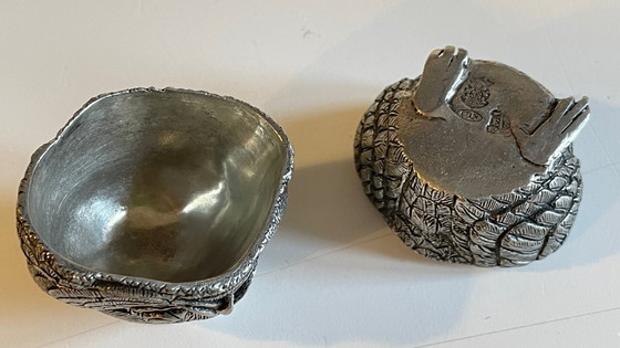 Image 1 of Scatola antica a forma di gufo di Etienne Sergent France