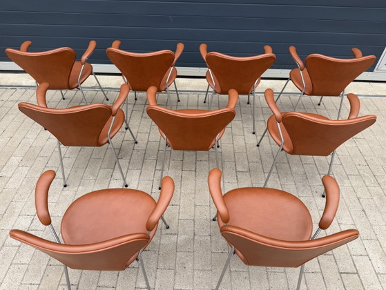 Image 1 of 10 Fritz Hansen series 7 Vlinderstoelen Arne Jacobsen 10/10!